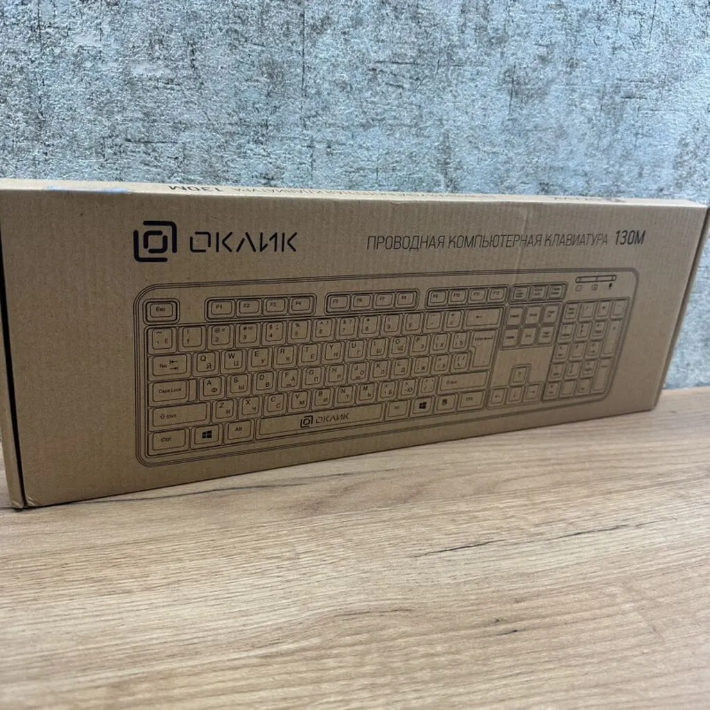 Проводная компьютерная клавиатура OKLICK 130M