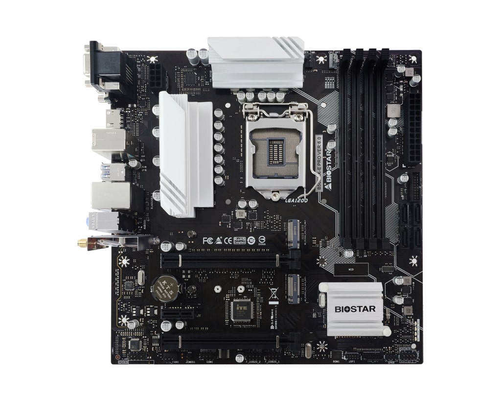 1200 сокет Biostar B560MX-E PRO NVME